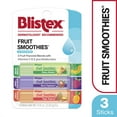 thumbnail image 1 of Blistex Fruit Smoothies Hydrating Lip Balm, Multi-Color, 3 ct, 1 of 7