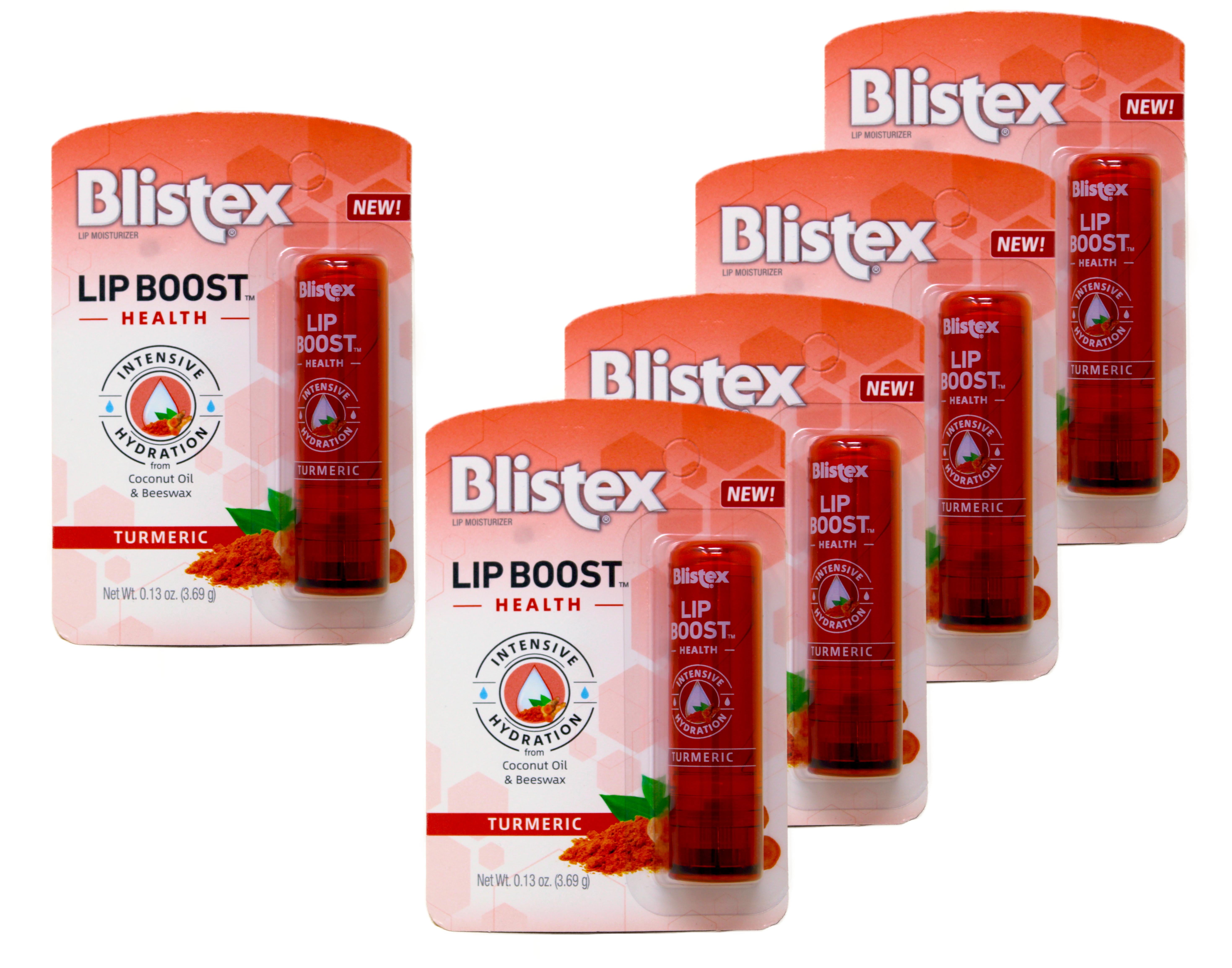 blistex lip boost vitamin c Blistex Lip Boost Health Intensive Hydration Tumeric Moisturizer 0.13oz - 5  Pack
