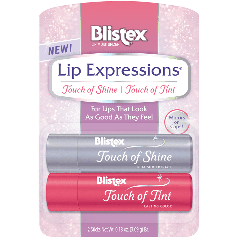 【最安値に挑戦】 Blistex Lip pack 2 Set, Care Gloss Tinted Expressions リップライナー