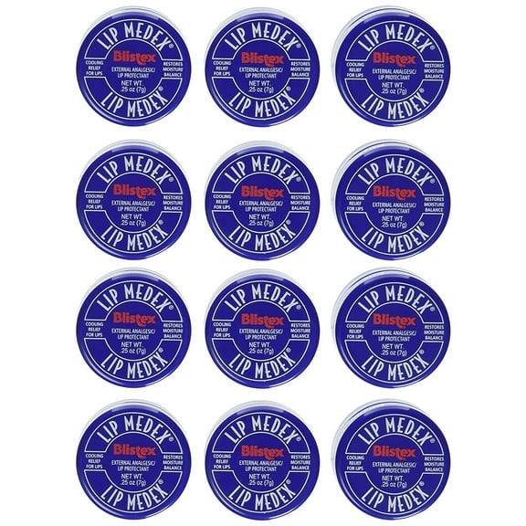 Blistex Lip Medex.25-Ounce (Pack of 12)