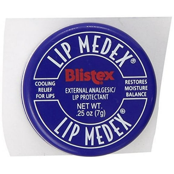Blistex Lip Medex Cooling Comfort Lip Moisture Protectant 0.25 oz, Pack of 3