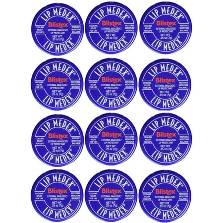 Blistex Lip Medex.25-Ounce (Pack of 12)