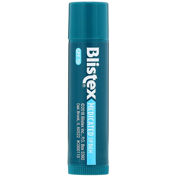 Blistex Medicated SPF 15 Lip Balm, Pack of 36