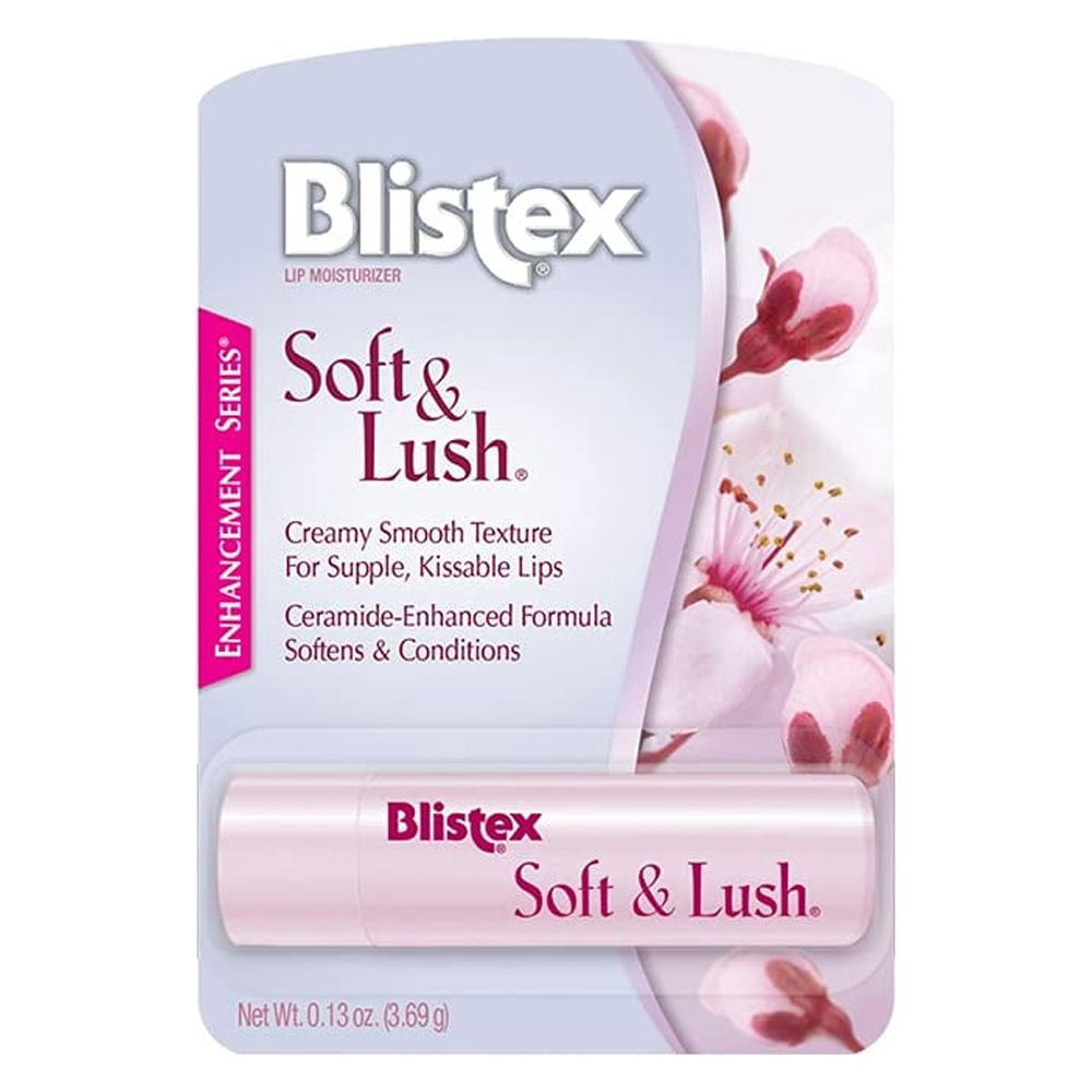 Blistex Soft & Lush Lip Balm 0.13 oz (Pack of 12)