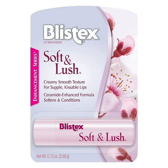 Blistex Soft & Lush Lip Balm 0.13 oz (Pack of 12)