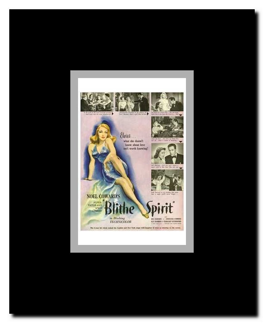 Blithe Spirit Framed Movie Poster
