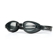 Blithetic Adult Myopia Swimming Goggles for Nearsighted and Shortsighted Vision Black Regular Lens 0.0D