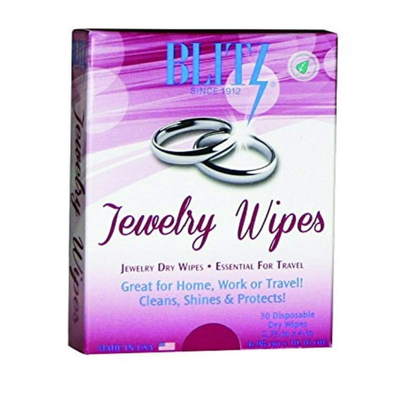 Blitz 2017 2-Pack Dry Wipes Disposable Polishing Cloths