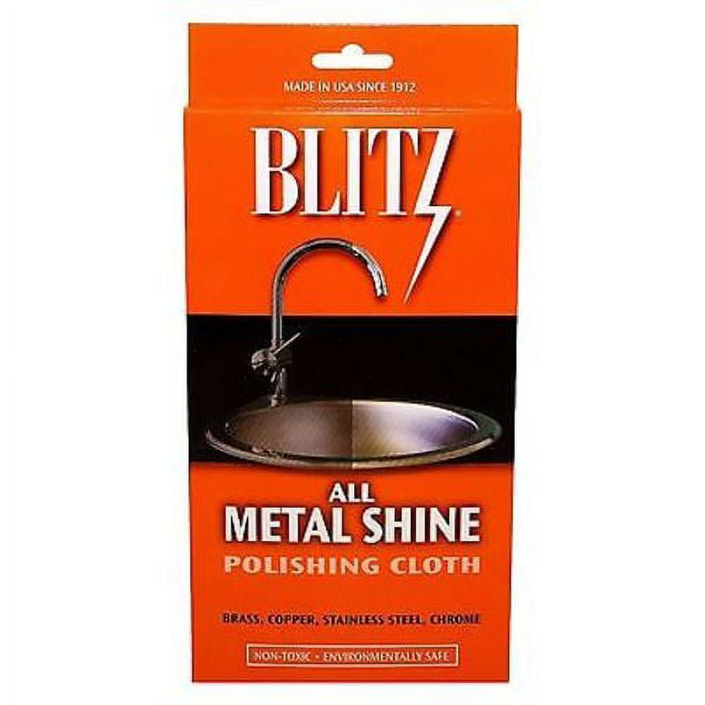 Blitz Copper Polish Shine Cleaner Cloth Kitchen