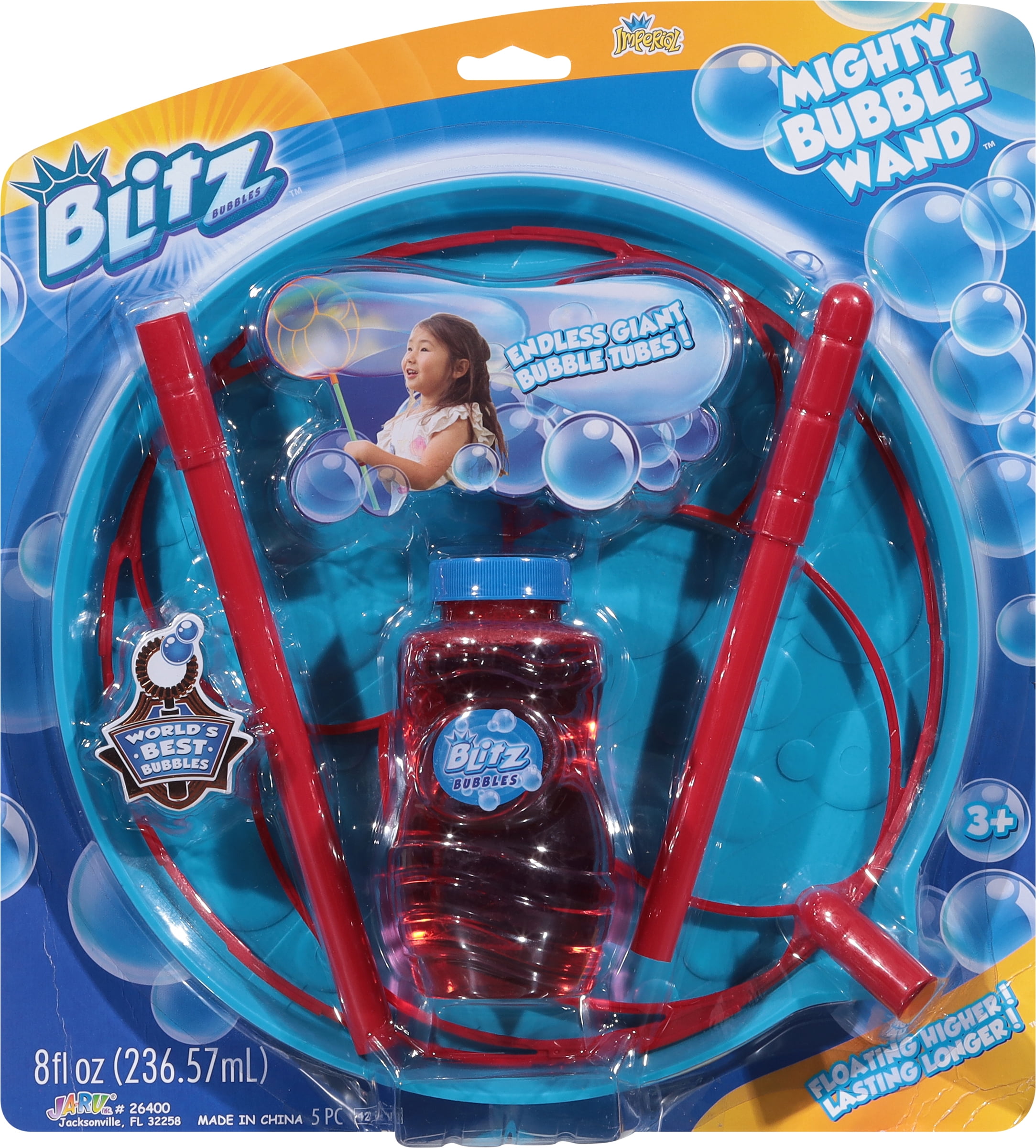 Ja-ru Super Miracle Bubbles 6 Pk., 4 Oz. Each, Yard Games, Baby & Toys