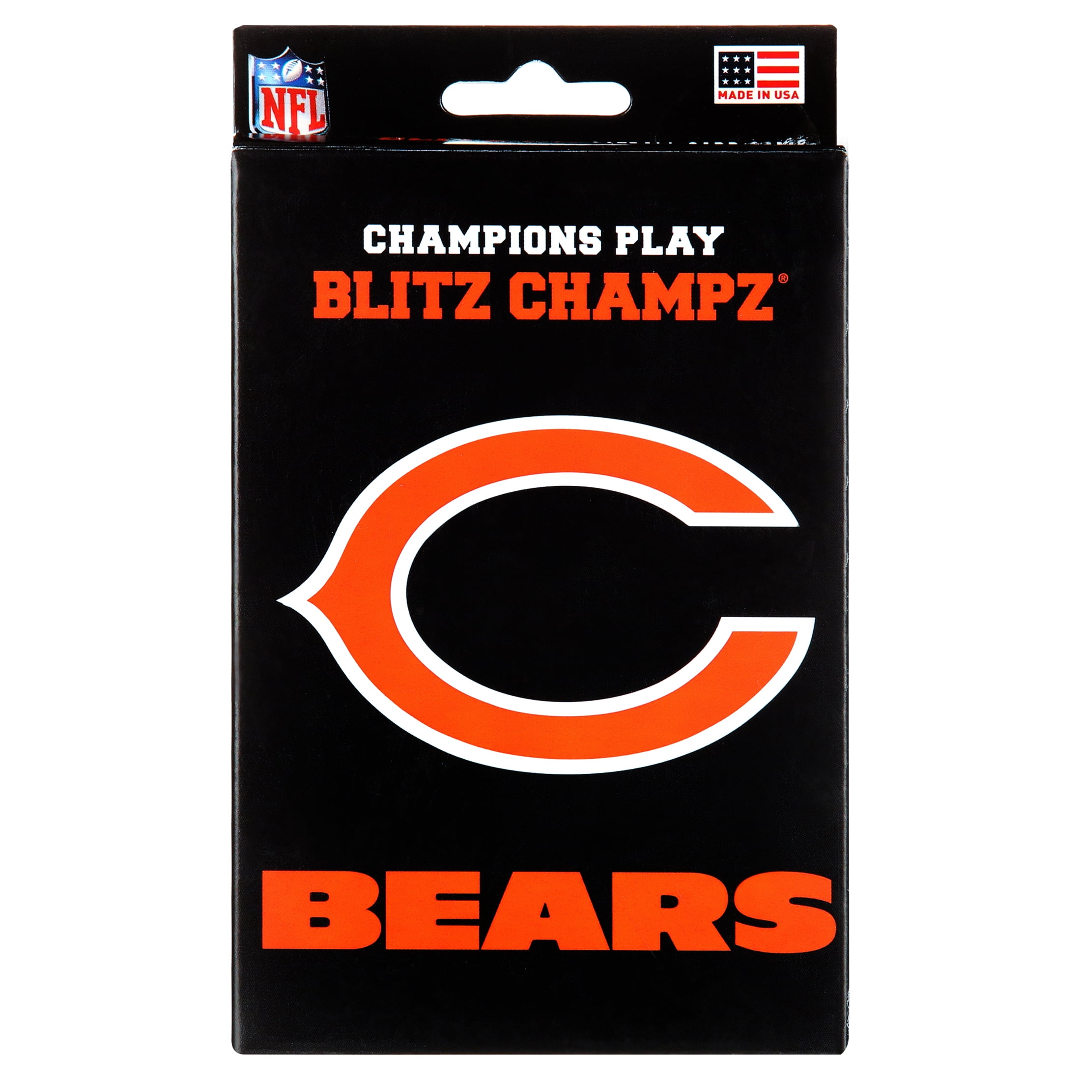 Blitz Champz Chicago Bears Card Game, Family Game for Adults & Kids, Easy-To-Learn Party Game