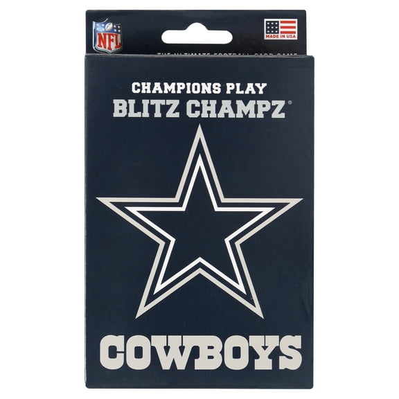 Blitz Champz Dallas Cowboys Action Card Game for Families