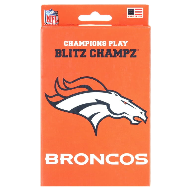 Blitz Champz Denver Broncos Card Game, Family Game for Adults