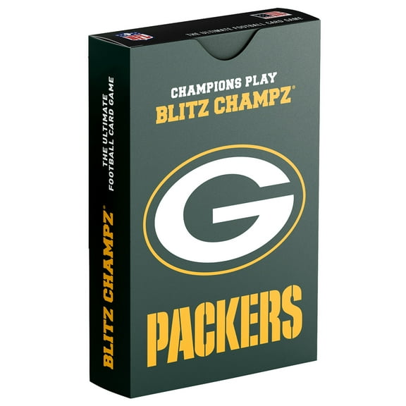 Blitz Champz Green Bay Packers Card Game for Family and Kids