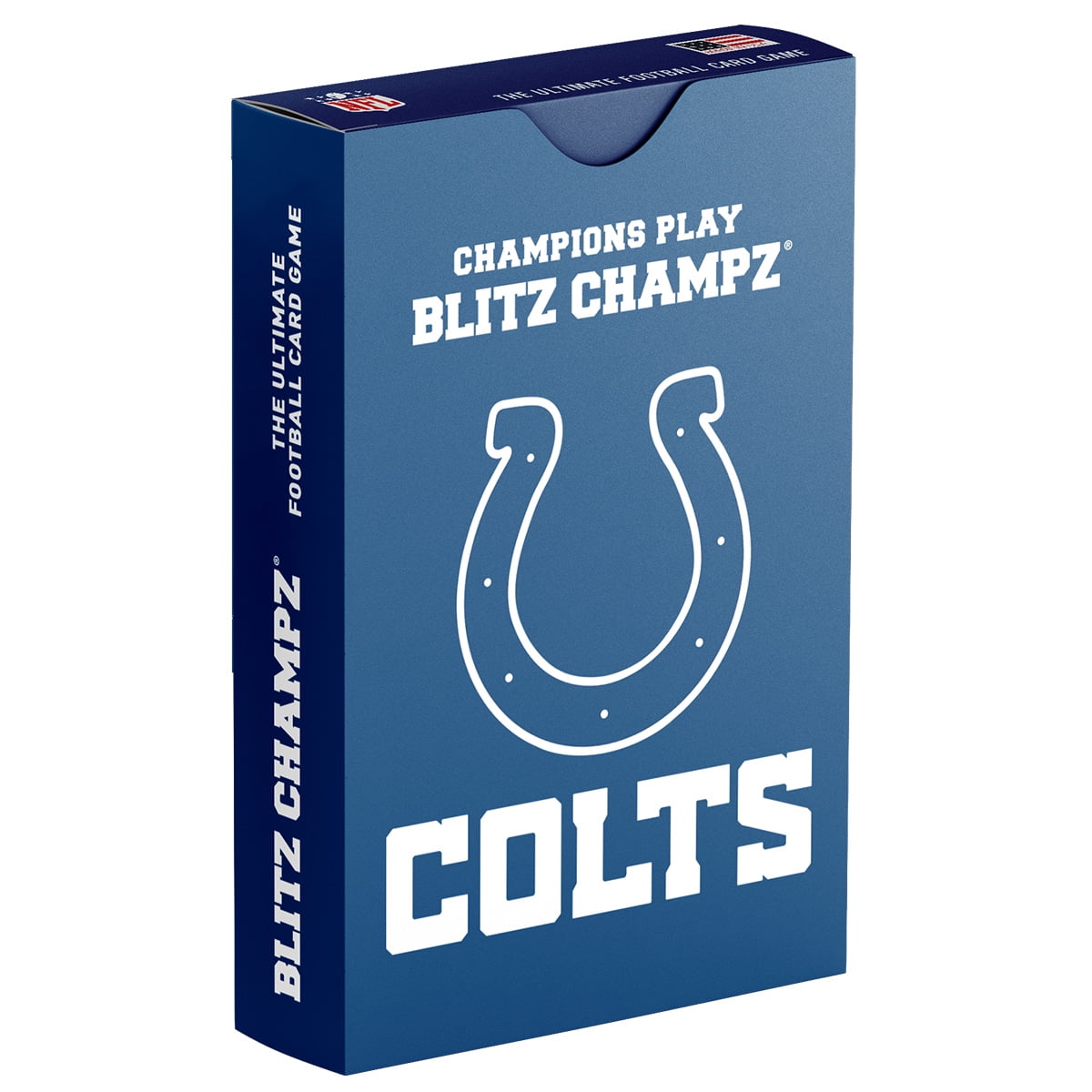 Blitz Champz Indianapolis Colts Card Game, Family Game for Adults & Kids, Easy-To-Learn Party Game