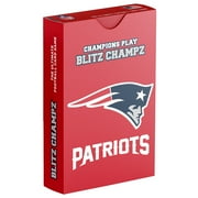 Blitz Champz New England Patriots Card Game, Family Game for Adults & Kids, Easy-To-Learn Party Game