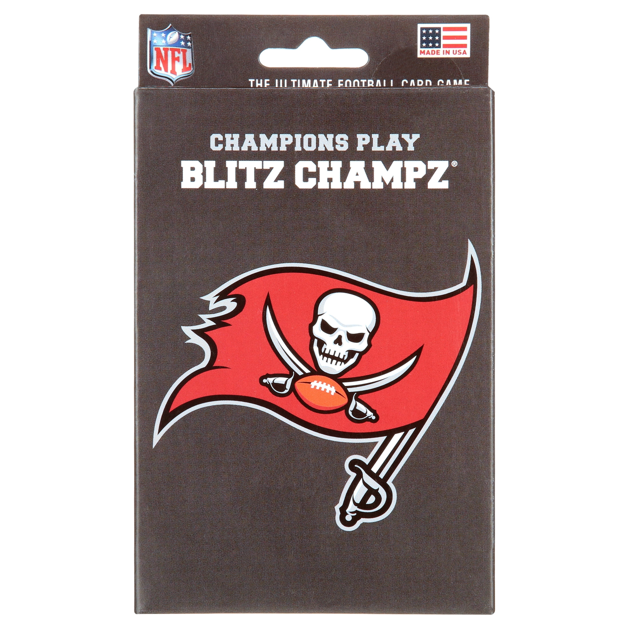 Blitz Champz Tampa Bay Buccaneers Card Game, Family Game for Adults & Kids, Easy-To-Learn Party Game