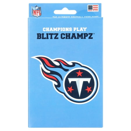 Blitz Champz Tennessee Titans Card Game, Family Game for Adults & Kids, Easy-To-Learn Party Game
