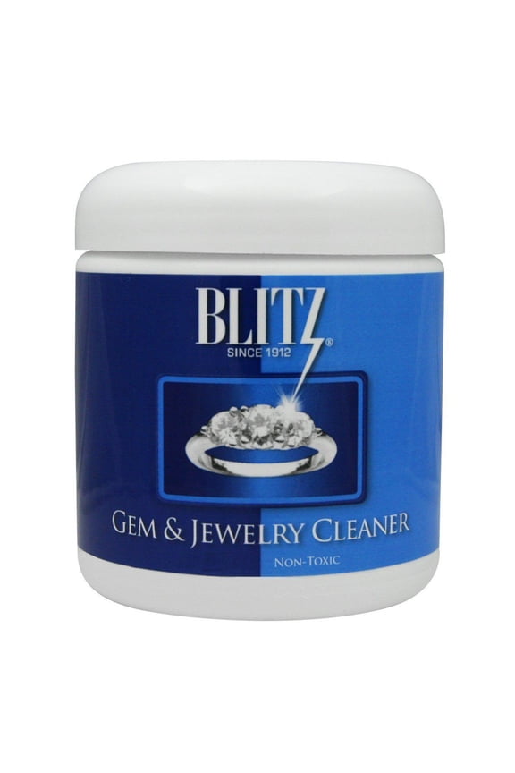 Gem & Jewelry Liquid Cleaner - 0.5oz Concentrate Packet & 8oz Jar