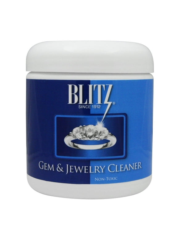Gem & Jewelry Liquid Cleaner - 0.5oz Concentrate Packet & 8oz Jar