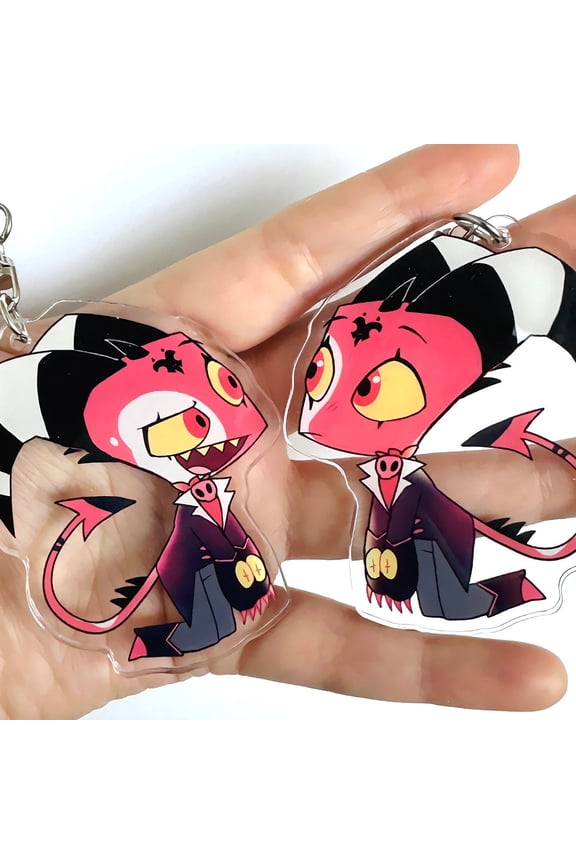 Blitz Helluva Boss Keychains - cute chibi Blitz (1 keychain)