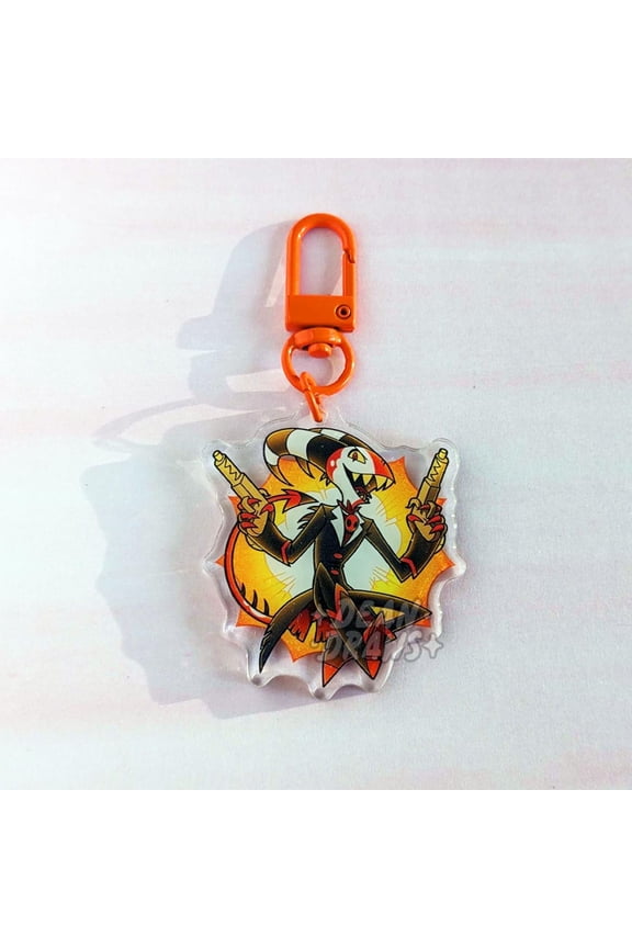 Blitz Helluva Boss keychain, random 1pc