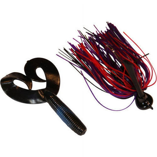 Blitz Lures Blitz Spyder Jig, HoleInOne Skirt with Rattles