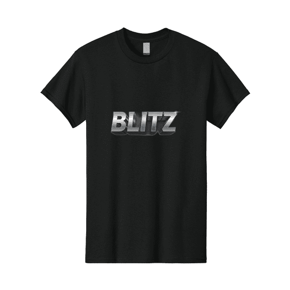 Blitz Mens Graphic Tee, 100% Cotton, Casual Summer Wear BAA168
