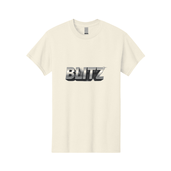 Blitz Mens Graphic Tee, 100% Cotton, Casual Summer Wear BAA168