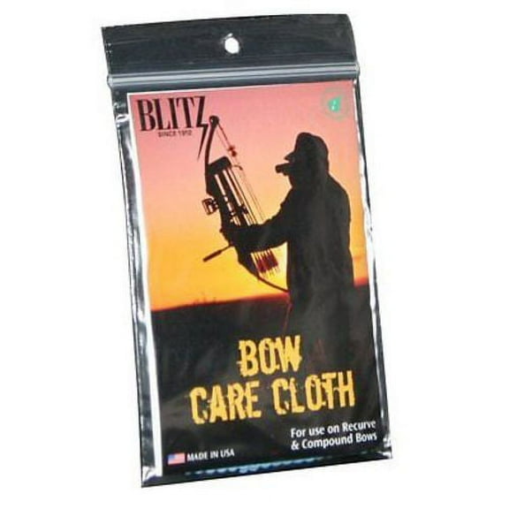 Blitz Bow Care Cloth 8x8 Suede Microfiber QGM20035