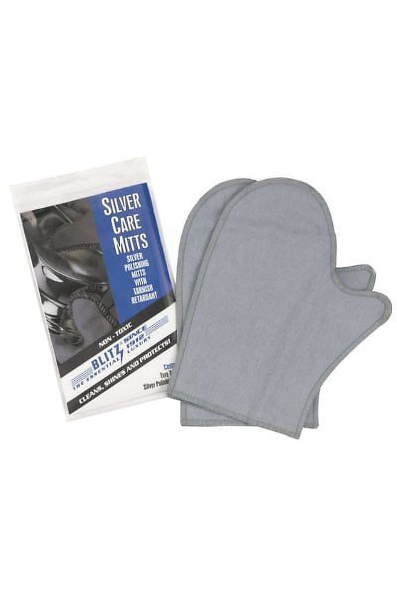 Silver Care Polishing & Cleaning Mitts with Tarnish Retardant