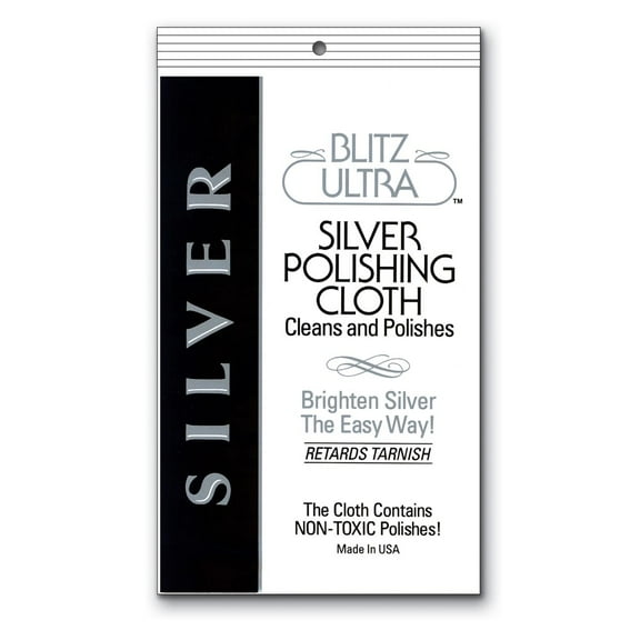 Blitz Ultra Silver Polishing Cloth QGM23310