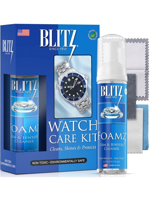 Watch Care Kit, Safe for Gold, Silver, Platinum and Leather Bands