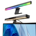 thumbnail image 1 of BlitzMax RGB Monitor Light Bar,Computer Monitor Lamp, USB Desk Lamp With 3 Lighting Modes/Dimmable Screen/Touch Control/Eye Protection Adjustable Color Temperature (3000-6000K), 1 of 10