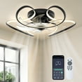 thumbnail image 1 of BlitzWill ABS Metal Modern LED Ceiling Fan with Remote Control, 1 of 12