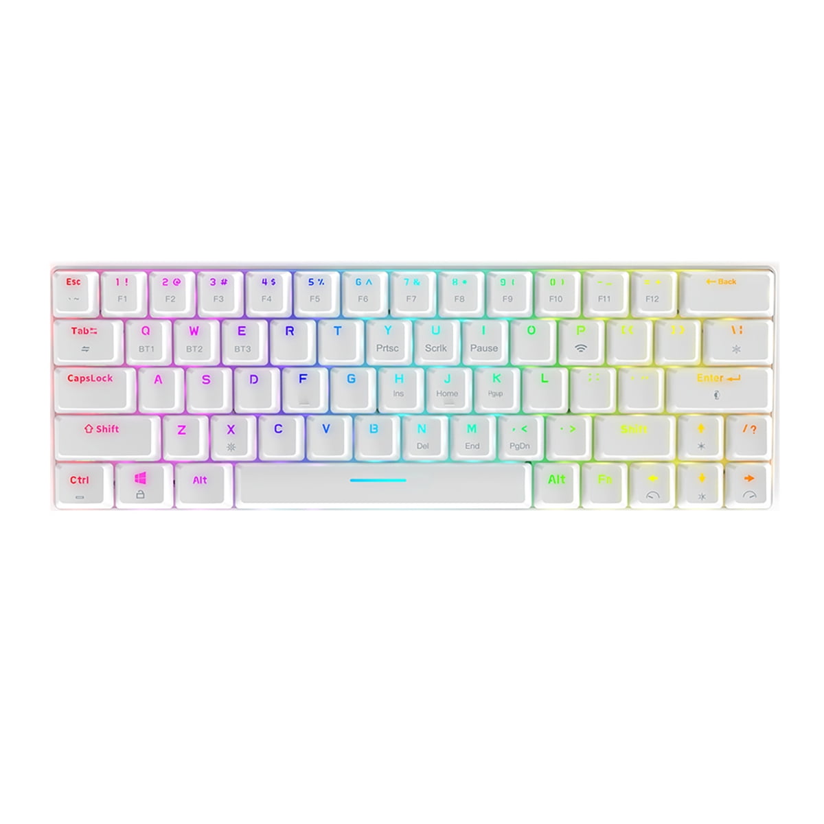 BlitzWolf 61Key Bluetooth 5.0 Wireless Mechanical Keyboard, Hot Swap