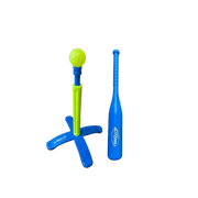 Blitzball Tee Ball Set, Beginner Baseball Training Game for Kids & All Ages