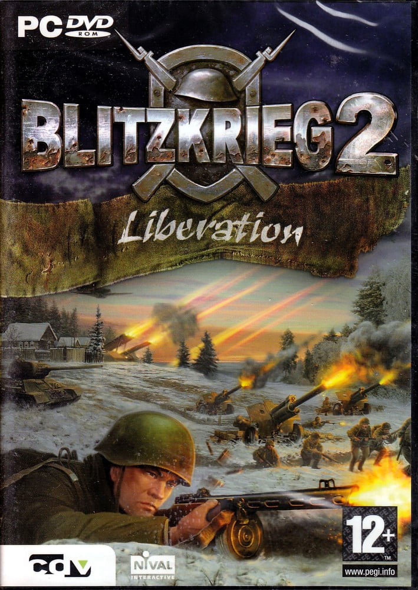 Blitzkrieg 2: Liberation PC DVD - New campaigns will take you into the important battles between Allied & German Forces
