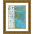 thumbnail image 1 of Blixt, Ingrid 25x32 Gold Ornate Wood Framed with Double Matting Museum Art Print Titled - Willow Bloom II, 1 of 4