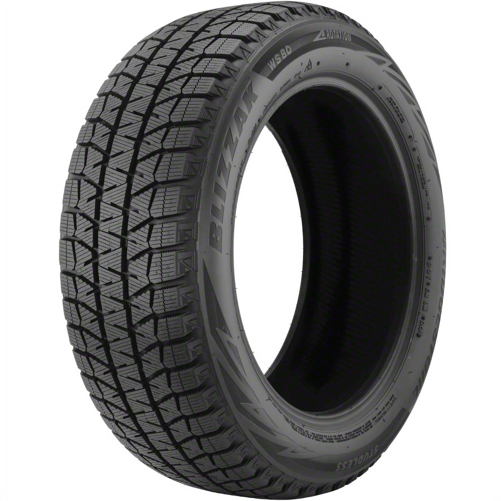 Bridgestone Blizzak WS80 225/45R18 95 H Tire Fits: 2019 Volkswagen Jetta GLI 35th Anniversary Edition, 2017 Mercedes-Benz C300 4Matic