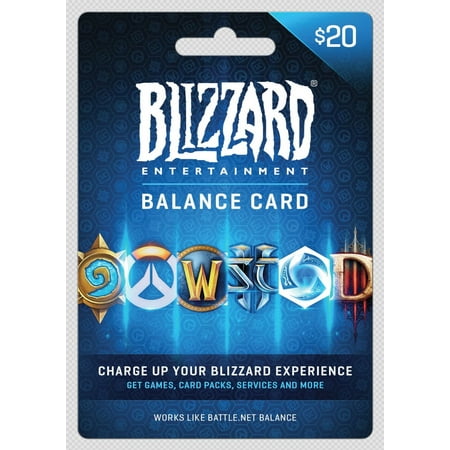 Blizzard Entertainment - Balance $20 Gift Card