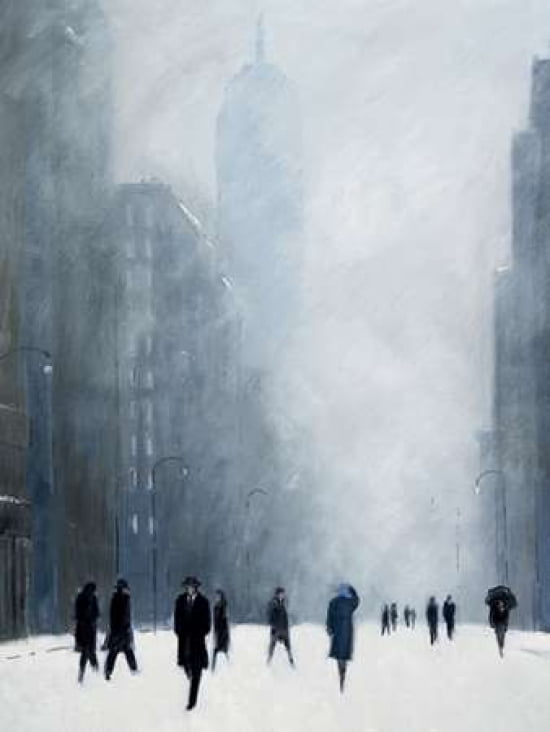 Blizzard - 5th Avenue Canvas Art - Jon Barker (18 x 24)