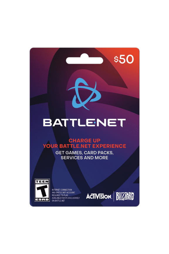 Battle.net $50 Gift Card [Physical]