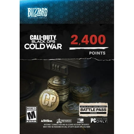 Call of Duty: Black Ops Cold War 2,400 Points - Windows [Digital]