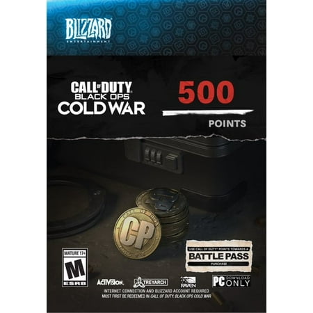 Call of Duty: Black Ops Cold War 500 Points - Windows [Digital]