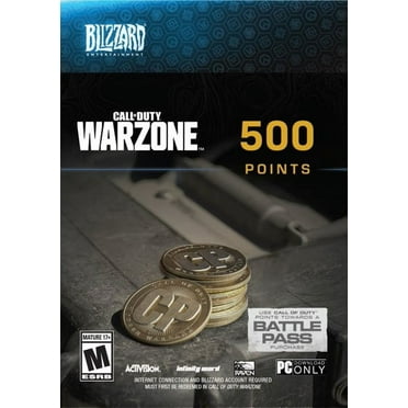 Blizzard Call of Duty Warzone 500 Points, Activision, PC [Digital Download]