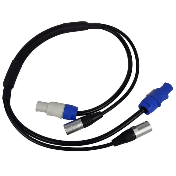 Blizzard Lighting 5FT PowerCON + EtherCON Compatible Combo Cable [ETHERPC-5]