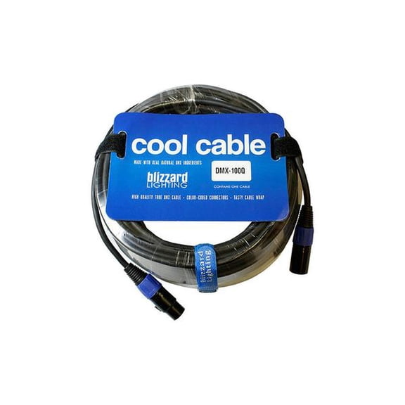 Blizzard Lighting DMX-100Q (3-pin/100FT)
