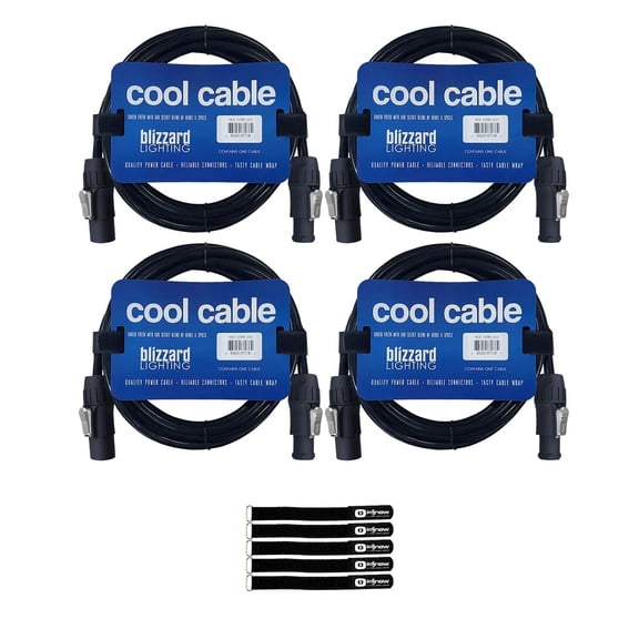 Blizzard Lighting PCT-INTER-1403 Cool Cable 3 FT PCT Interconnect Cable 4-Pack