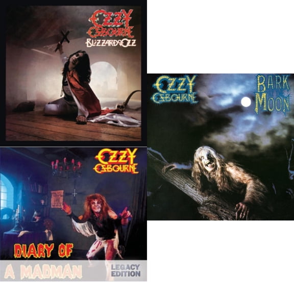 Blizzard Of Ozz & Diary Of A Madman & Bark At The Moon [CD Bundle]